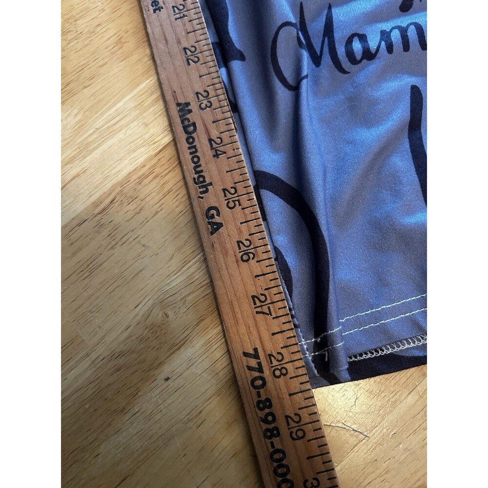 Cat Mom Lounge Pants Gray Black Print Stretch Casual Pants Front Pocket Sz L EUC - Picture 16 of 16